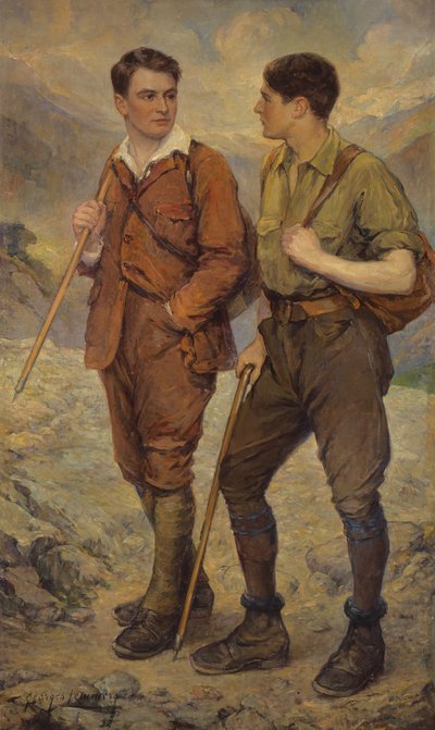 Der Highland-Spaziergang von Ferdinand George Lemmers