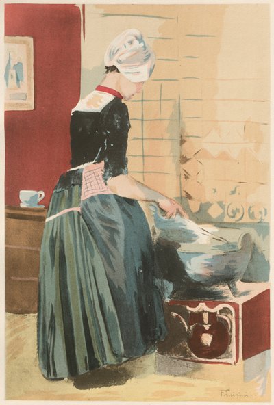 Die Dienerin von Ferdinand Jean Luigini
