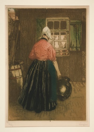 Die Frau mit dem Krug von Ferdinand Jean Luigini