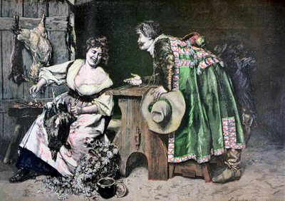 Galante Bemerkungen von Ferdinand Roybet