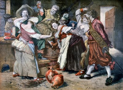 Die heiße Hand von Ferdinand Roybet