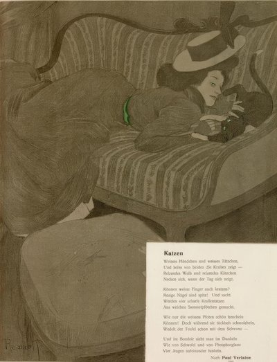 Katzen von Ferdinand von Reznicek