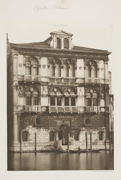 Palazzo Spinelli von Ferdinando Ongania