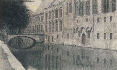 Ein Andenken an Flandern von Fernand Khnopff