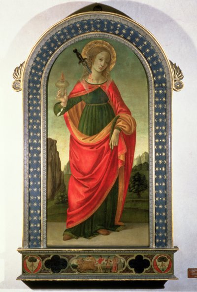 Heilige Lucia, ca. 1472-74 von Filippino Lippi