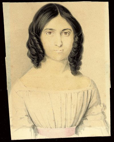 Porträt von Maria Francesca Rossetti von Filippo Pistrucci
