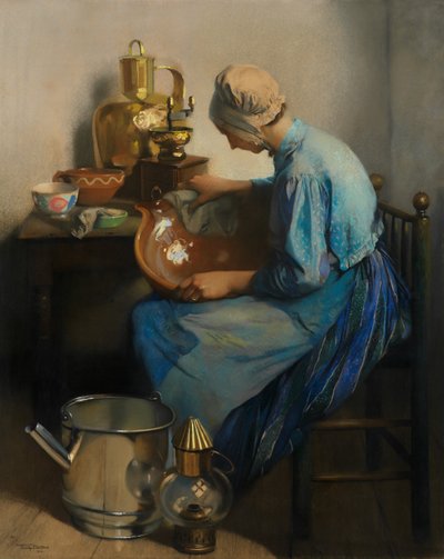 Die Putzfrau von Firmin Baes