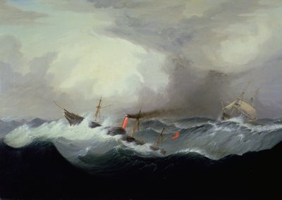 S.S. Britannia, 1842 von Fitz Henry Lane