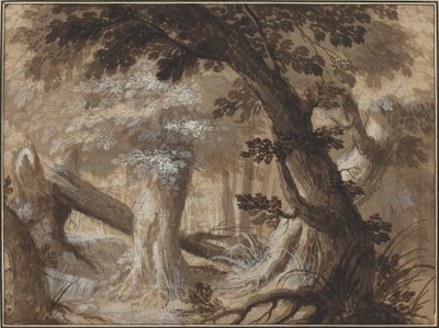Waldinneres von Flemish 17th Century