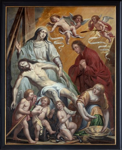 Gemälde, Pietà, flämische Schule von Flemish School
