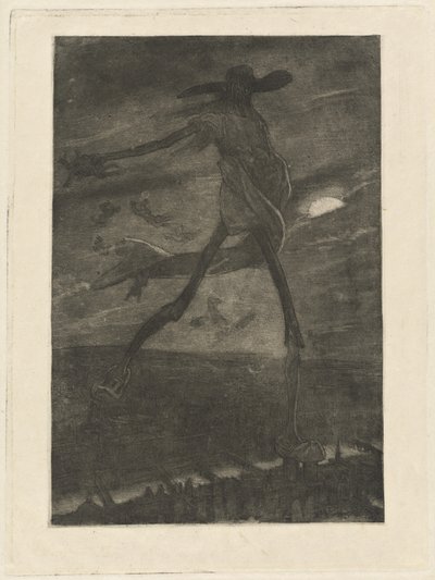 Satan sät Unkraut von Félicien Rops