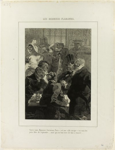 Der letzte Flämische, I von Félicien Rops