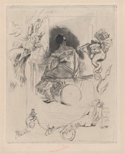 Die letzte Maja von Félicien Rops
