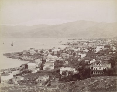 Beyrouth. Vu du collège américain, ca. 1870 von Félix Bonfils