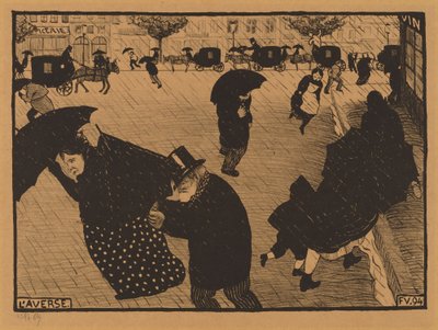 Der Schauer von Félix Vallotton