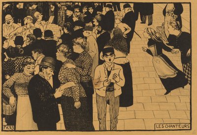 Die Sänger von Félix Vallotton