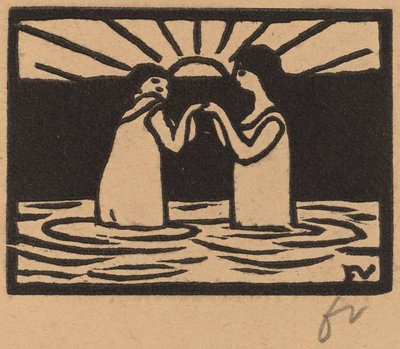 Spielen in der Sonne von Félix Vallotton