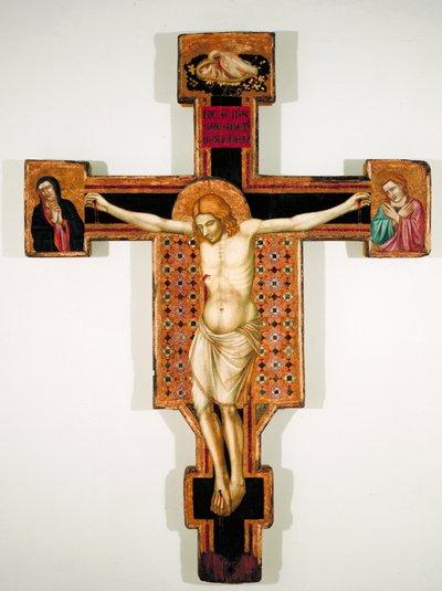 Bemaltes Kruzifix, ca. 1325-35 von Florentine School