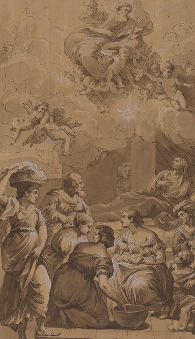Geburt der Jungfrau von Follower of Francesco Fontebasso