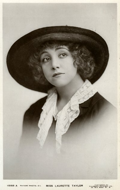 Laurette Taylor, amerikanische Schauspielerin von Foulsham and Banfield