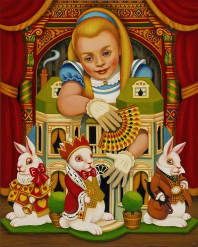 Das Haus des Weißen Kaninchens, 2015 von Frances Broomfield
