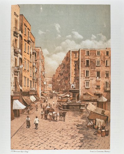 Italien, Neapel, Die Hafenstraße von Francesco Aversano