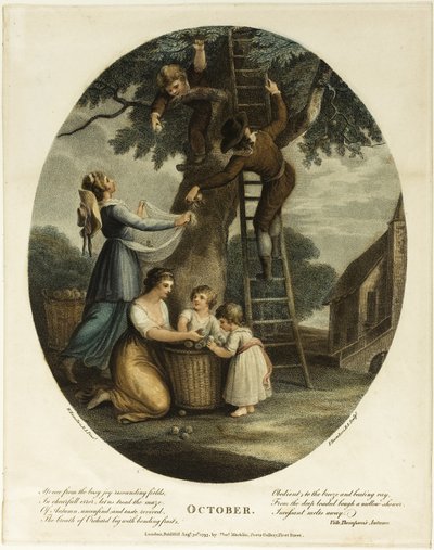 Oktober von Francesco Bartolozzi