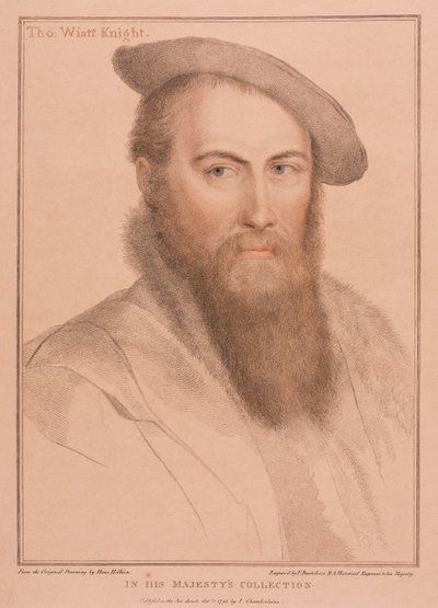 Sir Thomas Wyatt von Francesco Bartolozzi