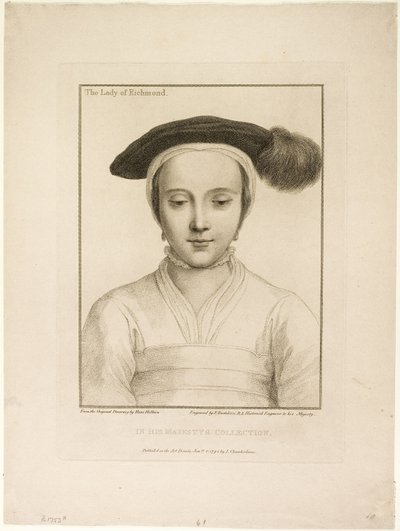 Die Dame von Richmond von Francesco Bartolozzi