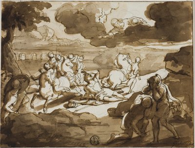 Bekehrung des Heiligen Paulus von Francesco Coghetti
