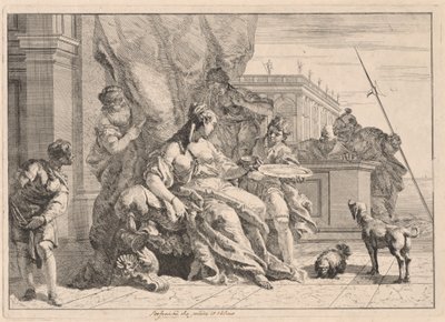 Sofonisba (oder Artemisia) von Francesco Fontebasso
