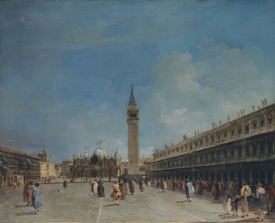 Piazza San Marco, 1760 von Francesco Guardi