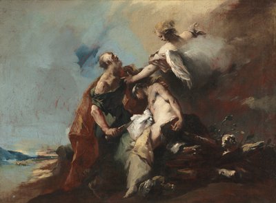 Das Opfer Isaaks von Francesco Guardi