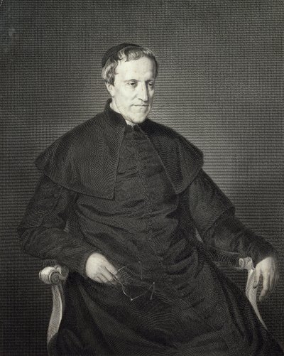 Porträt von Antonio Rosmini von Francesco Hayez