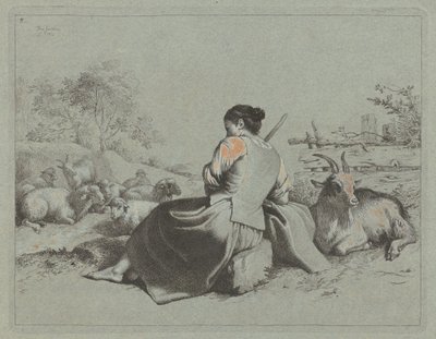Sitzende Schäferin von Francesco Londonio