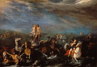 Triumph des Neptun von Francesco Napoletano