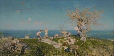 Frühling und Liebe von Francesco Paolo Michetti