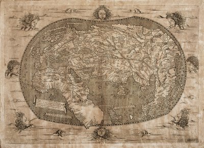Planisphäre (Landau Finaly) von Francesco Rosselli