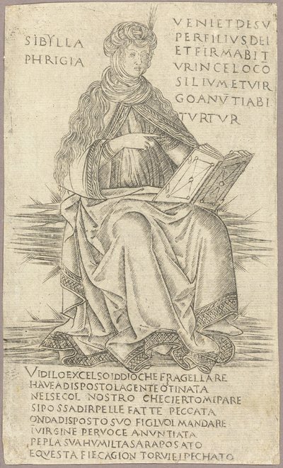 Die phrygische Sibylle von Francesco Rosselli
