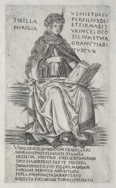 Die Sibyllen: Die phrygische Sibylle von Francesco Rosselli