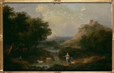 Landschaft mit Figuren von Francesco Zuccarelli