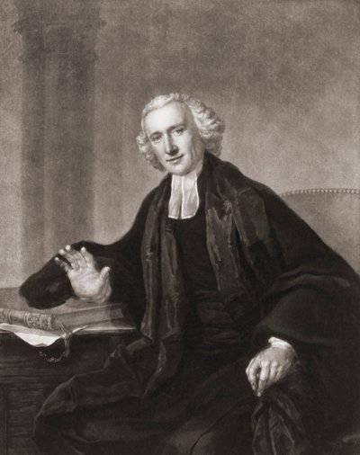 William Romaine. Porträt von Francis (after) Cotes