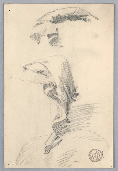 Studie der Draperie von Francis Augustus Lathrop