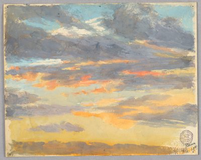 Studie von Wolken, Rom, Italien von Francis Augustus Lathrop