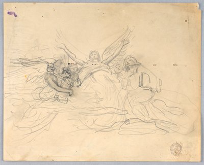Anbetende Engel von Francis Augustus Lathrop