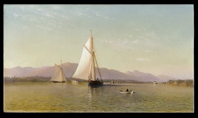 Der Hudson bei Tappan Zee, 1876 von Francis Augustus Silva