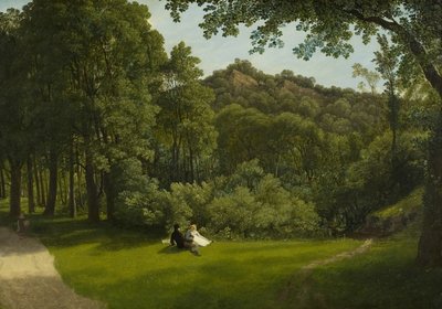 Eine Szene in Leigh Woods, 1822 von Francis Danby