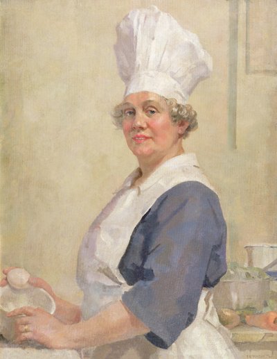 Der Koch des Kunstclubs von Francis Edwin Hodge