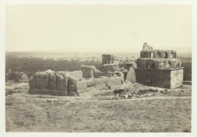 Ferne Ansicht von Damaskus von Francis Frith