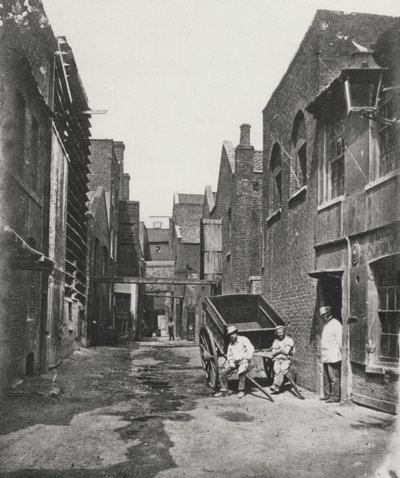 Lower Fore Street, Lambeth, ca. 1860 von Francis Frith